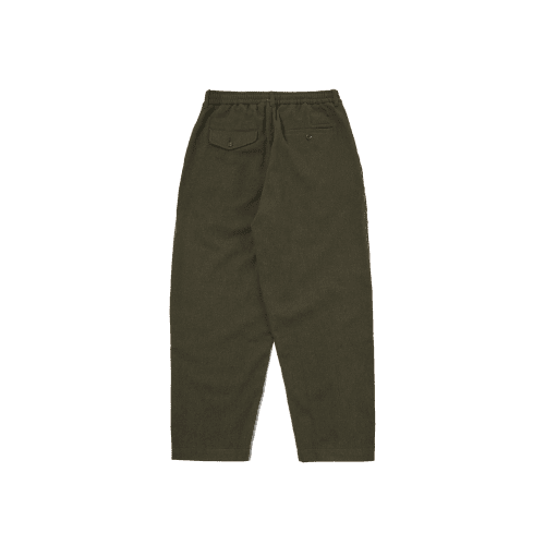 oxford pant olive back