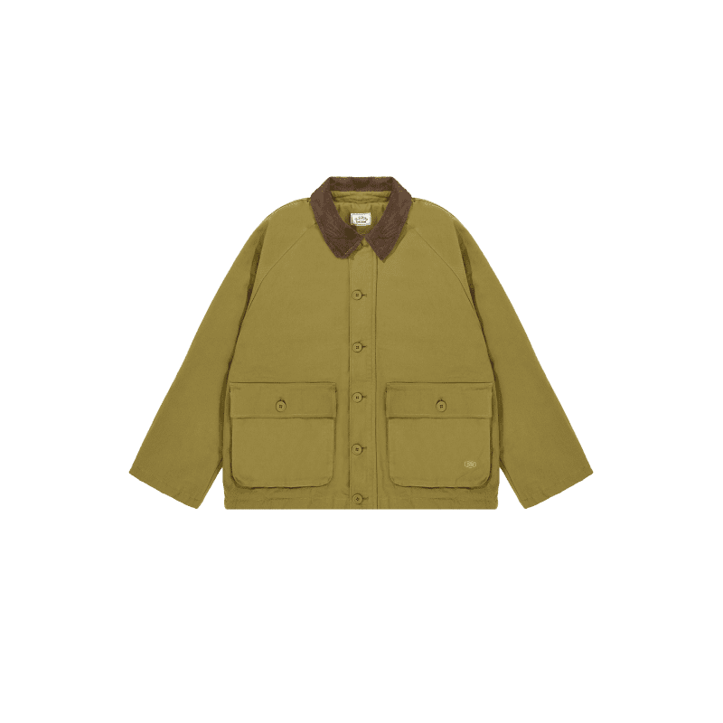 padding hunting jacket mustard