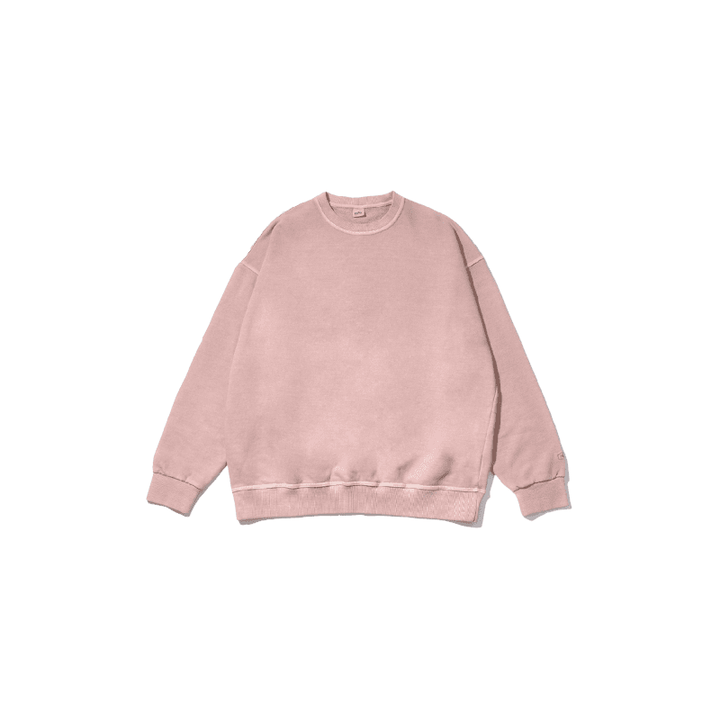 pigment sweatshirt dusty pink