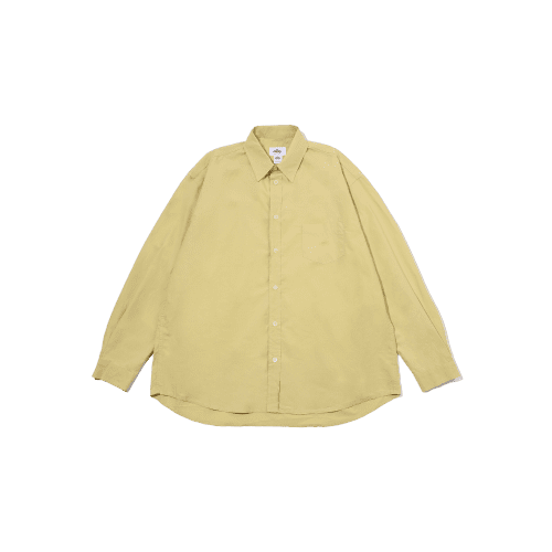 relaxed cotton shirt butter