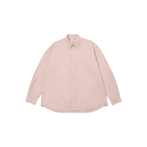 relaxed cotton shirt light pink