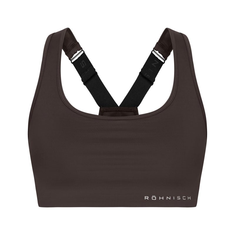 rohnisch bra shape sports bra seal brown 30807683891223