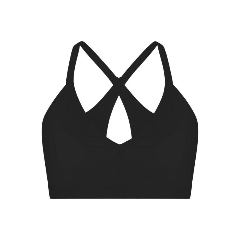 rohnisch w active top motion sports bra black 31259865153559