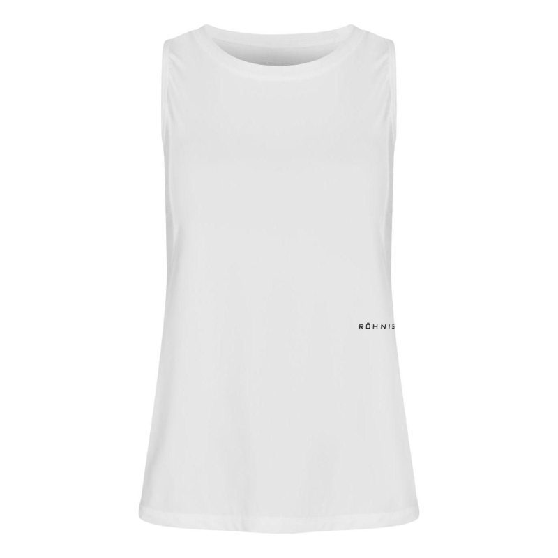 rohnisch w tank workout tank top white 31259896774679