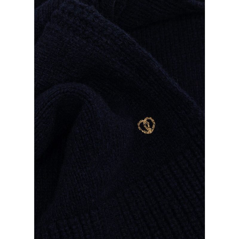 seven gauge fw23 scarf wool scarf blu 30808439554071