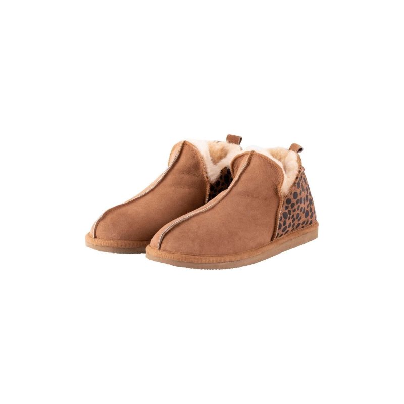 shepherd of sweden w slippers annie slipper leopard chestnut 30851770744855