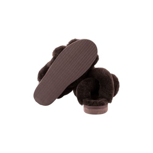 shepherd of sweden w slippers gabriella dark brown 30851926851607