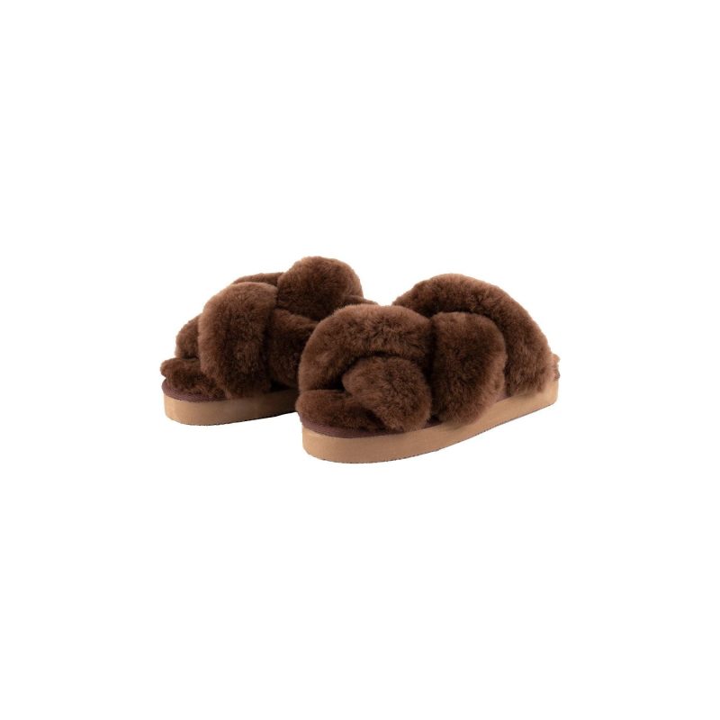 shepherd of sweden w slippers gabriella rusty brown 28157899767831