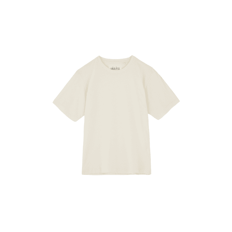 ss cotton tee ecru