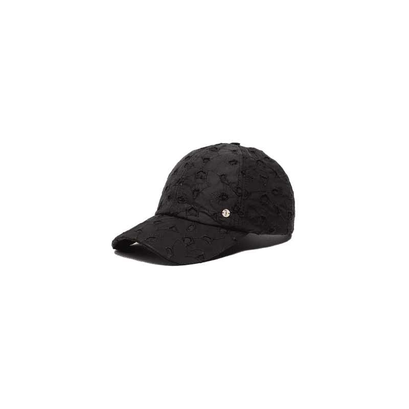 stormie baseball cap black embroidered