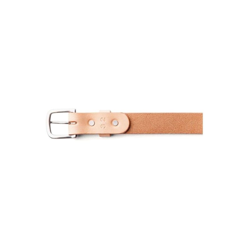 tanner goods m belts classic belt natural stainless 28176189292567