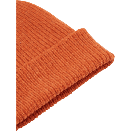 universal works beanie one size wool cashmere watch cap orange 29526428614679