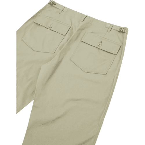 universal works m dress pant fatigue pant twill stone 30548100218903