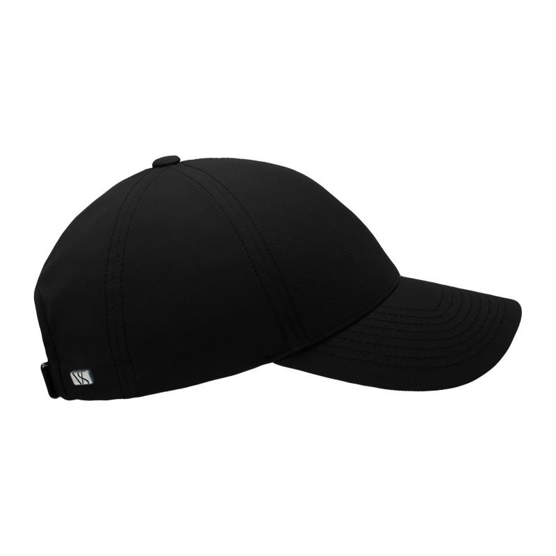 varsity headwear baseball cap active tech cap black 30537262301207