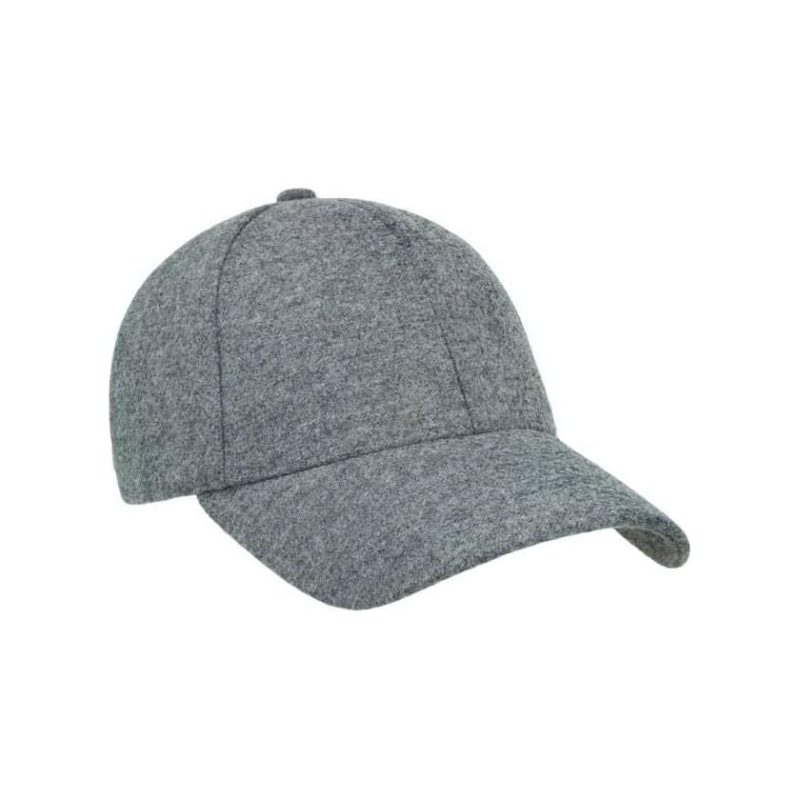 varsity headwear baseball cap cashmere blend cap light grey 30555141799959