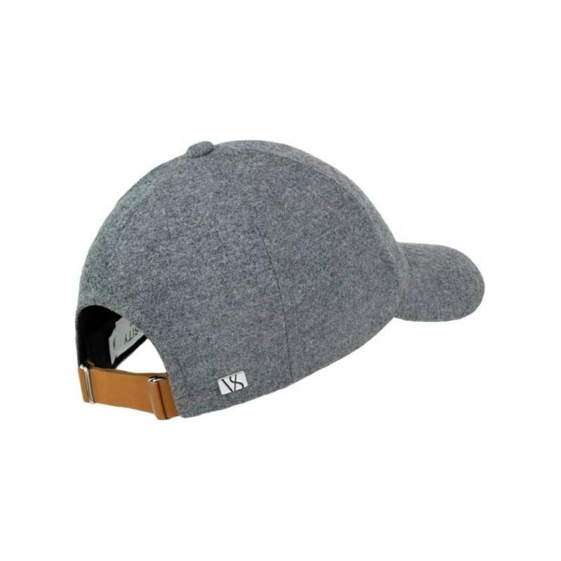 varsity headwear baseball cap cashmere blend cap light grey 30555141865495