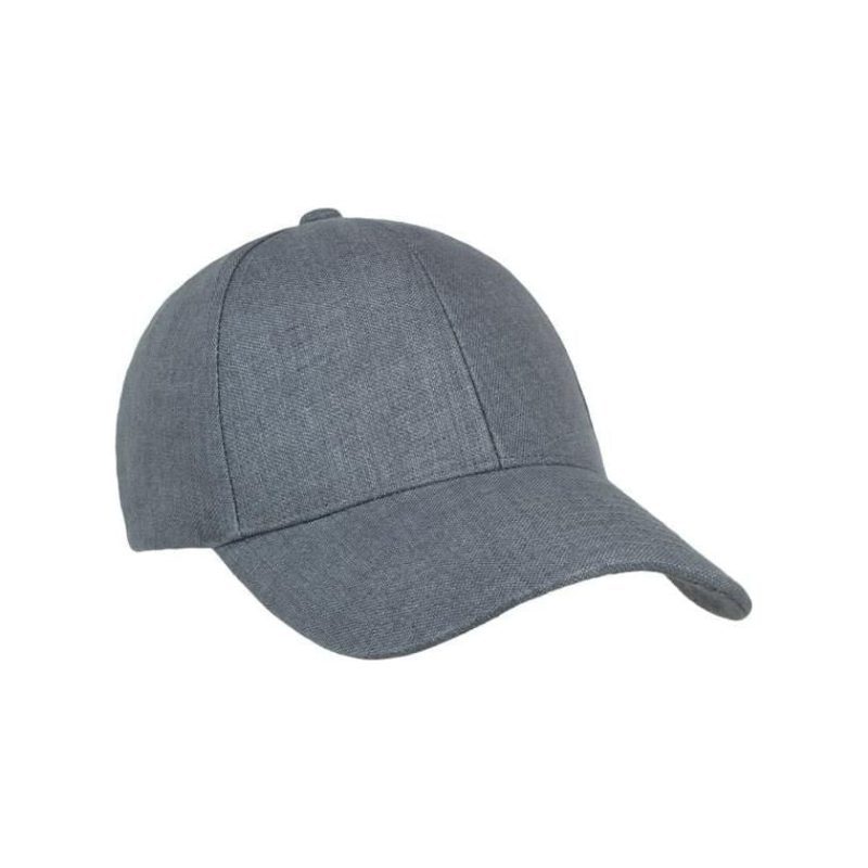 varsity headwear baseball cap linen cap cliff grey 30555124432919