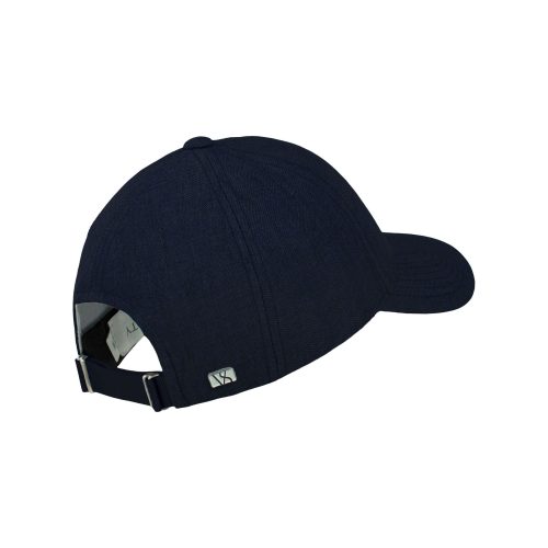 varsity headwear baseball cap linen cap deep sea navy 30537272033303