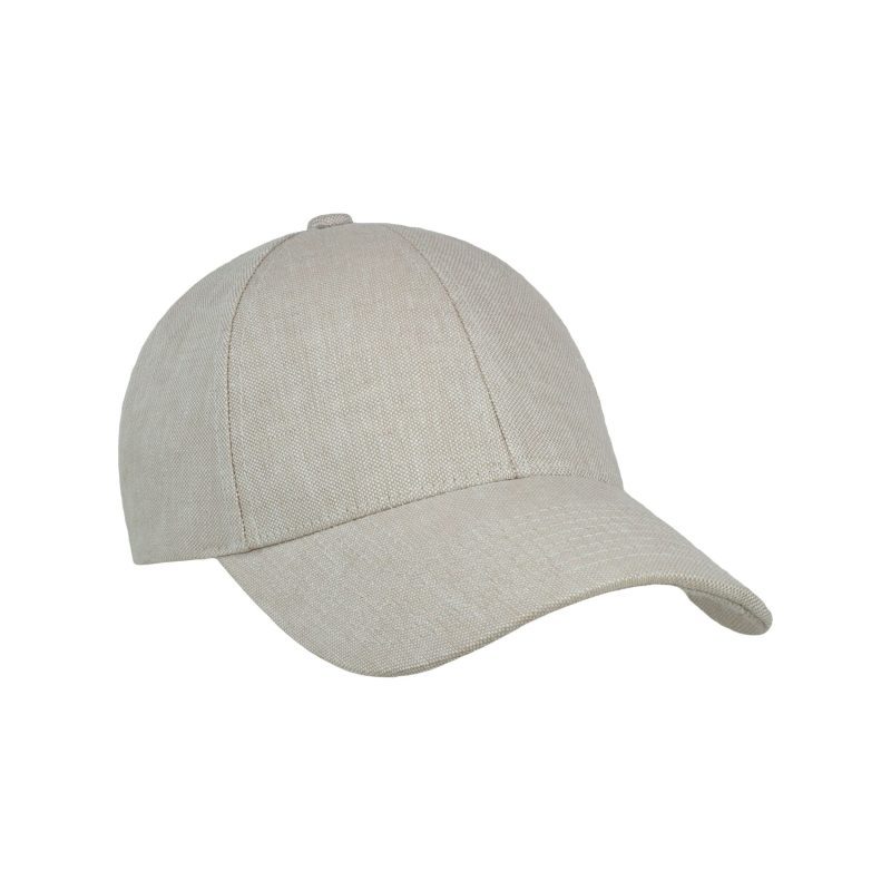 varsity headwear baseball cap linen cap hampton beige 30537274294295