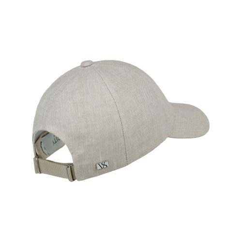 varsity headwear baseball cap linen cap hampton beige 30537274392599