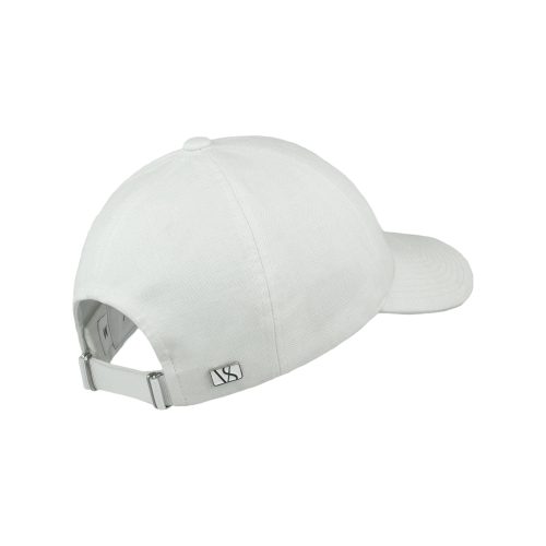 varsity headwear baseball cap linen cap shell white 30537277538327