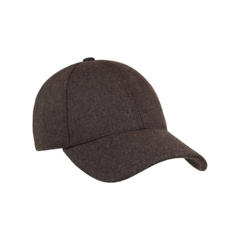 varsity headwear baseball cap walnut brown wool walnut 30555145535511