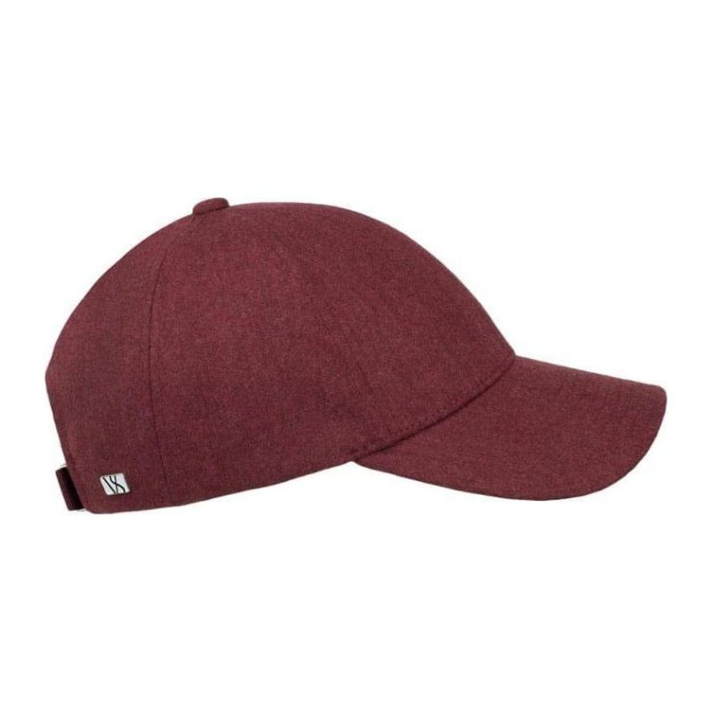 varsity headwear baseball cap wool cap maroon red 30555154448407