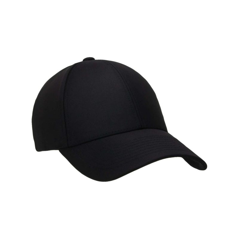 varsity headwear baseball cap wool tech cap black 30555134525463