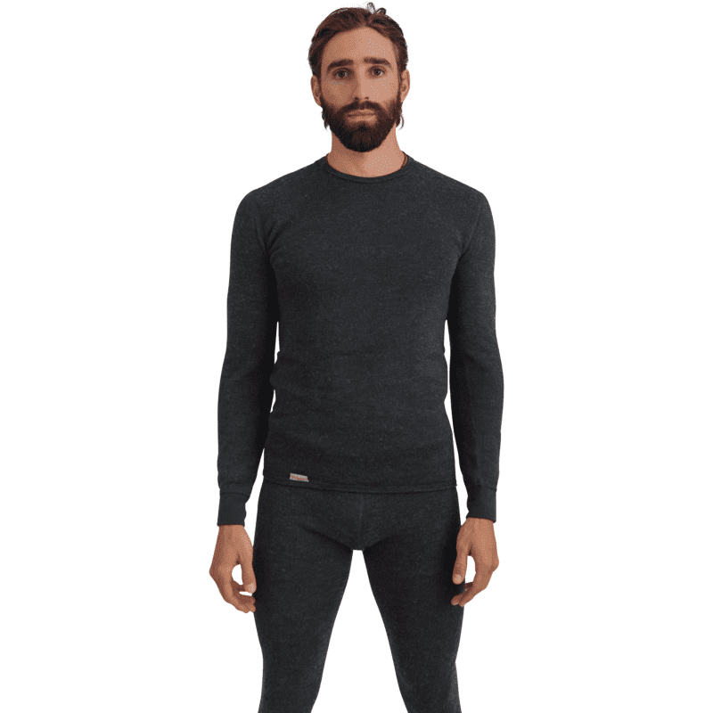 woolpower m base layer 200g crewneck sweater grey 28251787395095