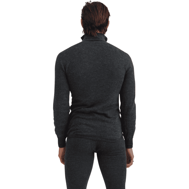 woolpower m base layer 200g half zip grey 28251804499991