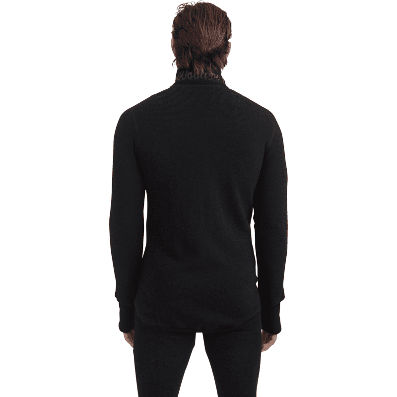 woolpower m base layer 400g full zip jacket black 28251823374359