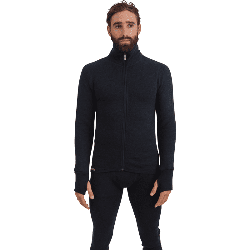 woolpower m base layer 400g full zip jacket navy 28251830583319