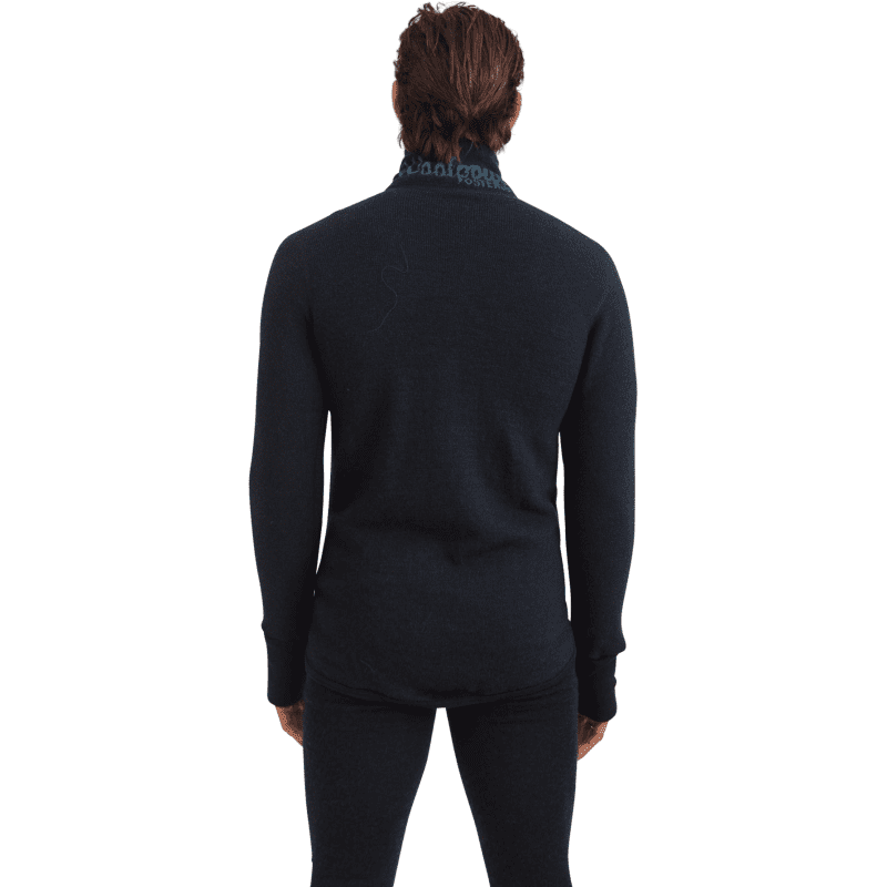 woolpower m base layer 400g full zip jacket navy 28251830681623