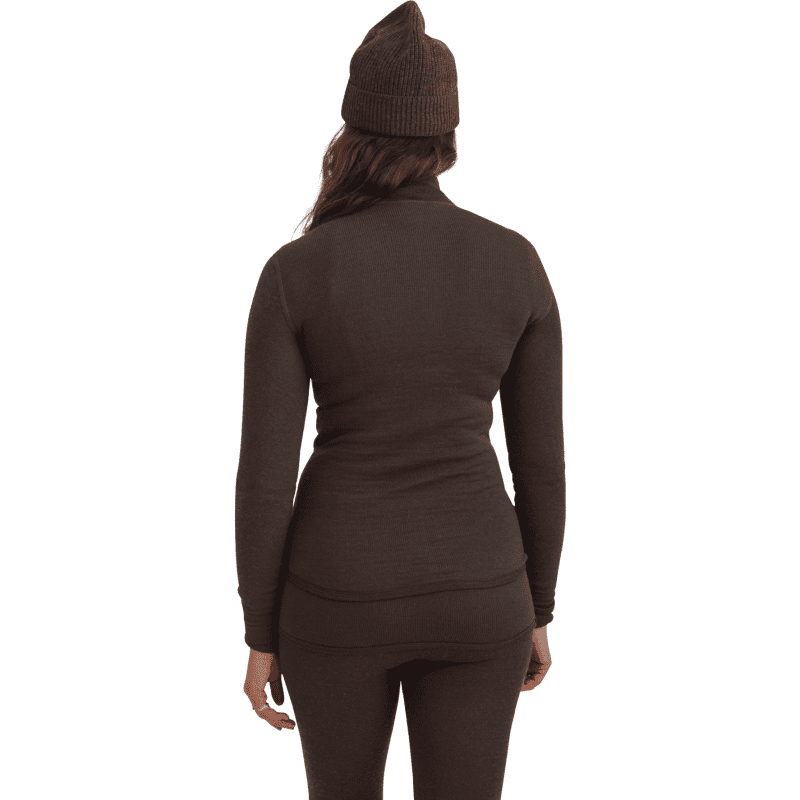 woolpower w base layer 200g half zip pine 28232238759959