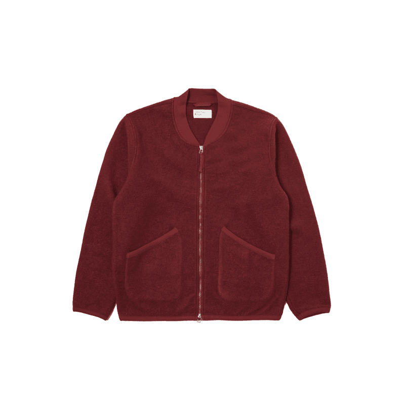 zip bomber deep red