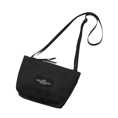 zipper pouch mini black 3