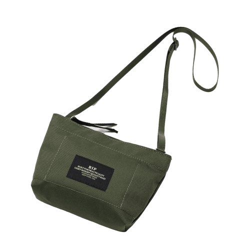 zipper pouch olive 4