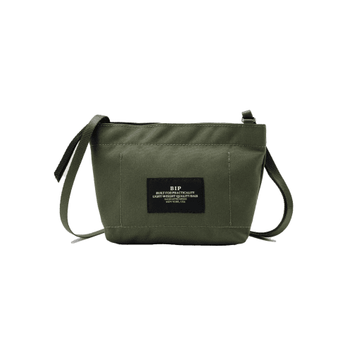 zipper pouch olive